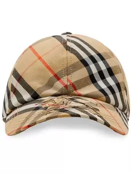 Burberry бейсболка в клетку Vintage Check, нейтральный цвет