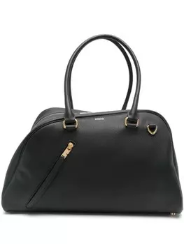 Burberry большая сумка-тоут Shield Twin, черный