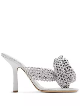 Burberry босоножки с ремешками, белый