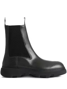 Burberry ботинки челси, черный