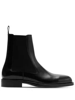 Burberry ботинки челси Tux, черный