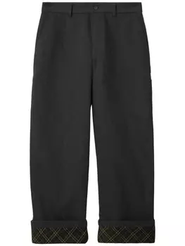 Burberry брюки Carpenter, черный