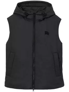 Burberry дутый жилет Portelet, черный