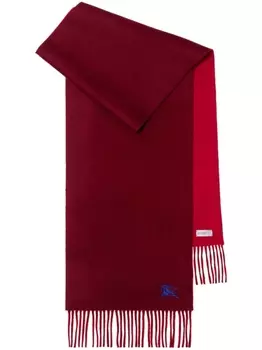 Burberry двусторонний кашемировый шарф, красный