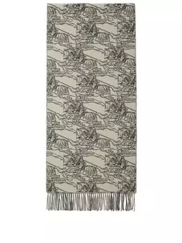 Burberry двусторонний шарф в клетку Vintage Check, нейтральный цвет
