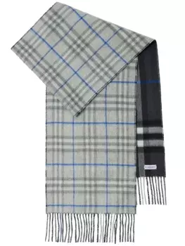 Burberry двусторонний шарф в клетку Vintage Check, серый
