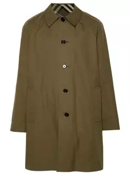 Burberry двусторонний тренчкот, зеленый