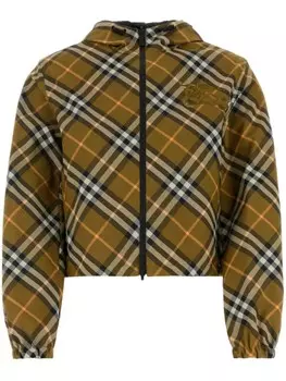 Burberry двусторонняя куртка с принтом, нейтральный цвет