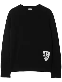 Burberry джемпер B Shield, черный