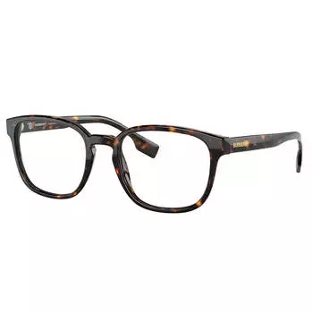 Burberry EDISON BE 2344 3920 53 мм унисекс квадратные очки 53 мм, цвет dark havana