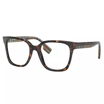 Burberry EVELYN BE 2347 3943 52 мм женские квадратные очки 52 мм, цвет dark havana