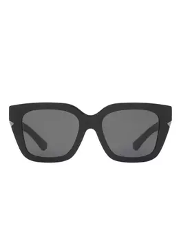 Burberry Eyewear Inlaid Check солнцезащитные очки, черный