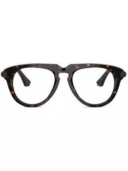 Burberry Eyewear очки-навигаторы, коричневый