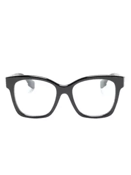 Burberry Eyewear очки в квадратной оправе, черный