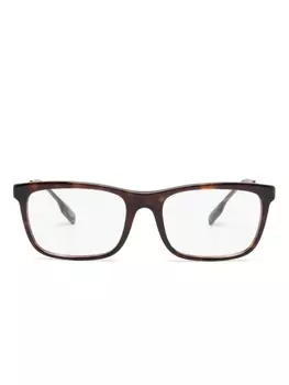 Burberry Eyewear очки в прямоугольной оправе, коричневый