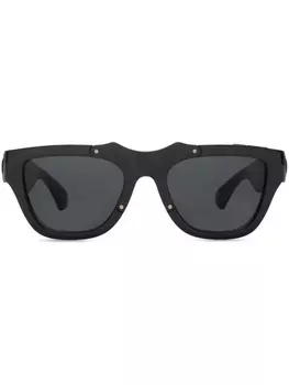 Burberry Eyewear солнцезащитные очки Shield, серый