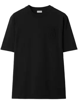 Burberry футболка B Shield, серый