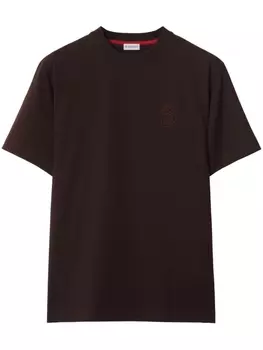 Burberry футболка B Snake, коричневый