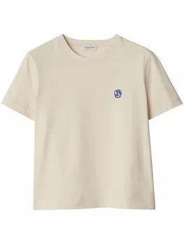 Burberry футболка Boxy, нейтральный цвет