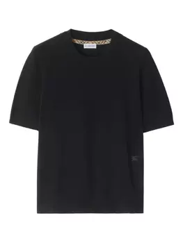 Burberry футболка Equestrian Knight, черный