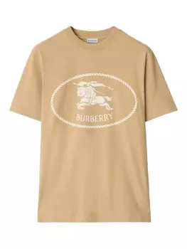 Burberry футболка Knight Stamp, нейтральный