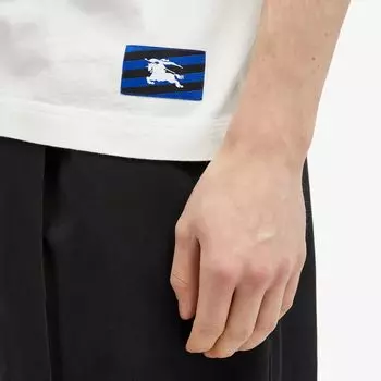 Burberry Футболка с лейблом EKD, белый