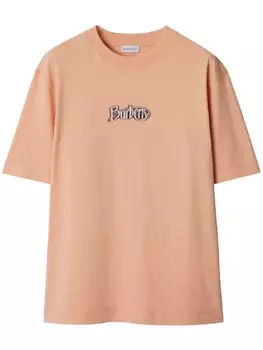 Burberry футболка с логотипом, нейтральный