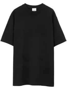 Burberry футболка с принтом Equestrian Knight, черный