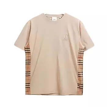 Burberry Футболка женская бежево-умбовая