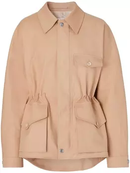 Burberry габардиновая куртка, нейтральный цвет