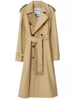 Burberry габардиновый тренч, нейтральный цвет