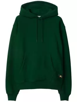 Burberry худи EKD с кулиской, зеленый