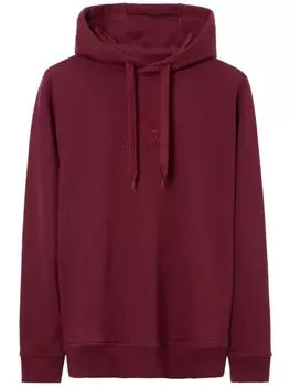 Burberry худи с вышивкой EKD, красный