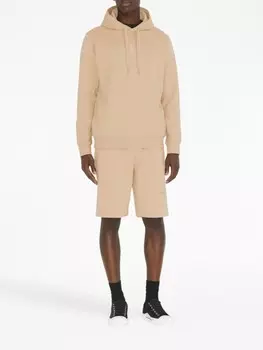 Burberry худи с вышивкой EKD, нейтральный цвет