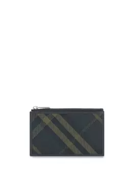 Burberry картхолдер в клетку тартан, синий