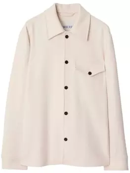 Burberry кашемировая куртка-рубашка, нейтральный