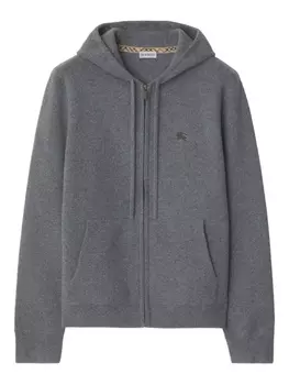 Burberry кашемировое худи, серый