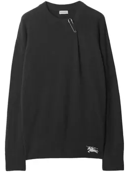 Burberry кашемировый джемпер EKD, серый