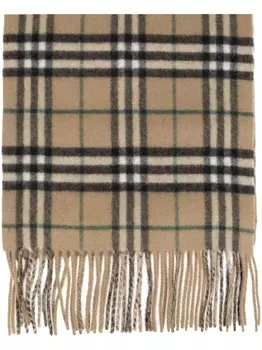 Burberry кашемировый шарф, нейтральный цвет
