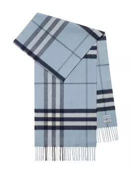 Burberry кашемировый шарф, синий