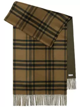 Burberry кашемировый шарф, зеленый