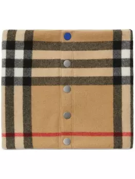 Burberry кашемировый снуд в клетку Vintage Check, нейтральный цвет