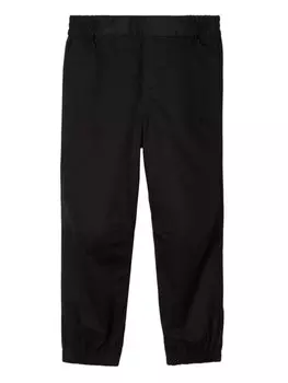 Burberry Kids брюки с принтом Equestrian Knight, черный