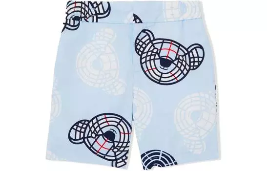 Burberry Kids Детские шорты, цвет Blue