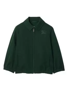 Burberry Kids куртка Harrington, зеленый