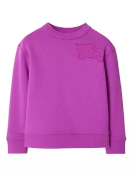 Burberry Kids толстовка «Конный рыцарь», фиолетовый