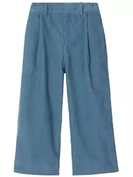 Burberry Kids вельветовые брюки EKD, синий