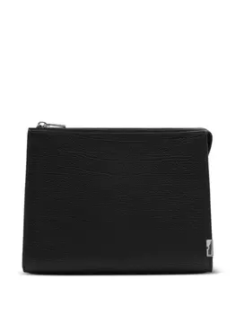 Burberry клатч с логотипом, черный