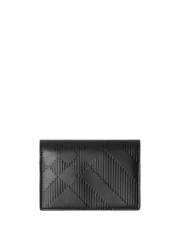 Burberry клетчатый картхолдер, черный