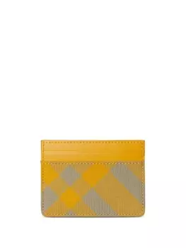 Burberry клетчатый картхолдер, нейтральный цвет